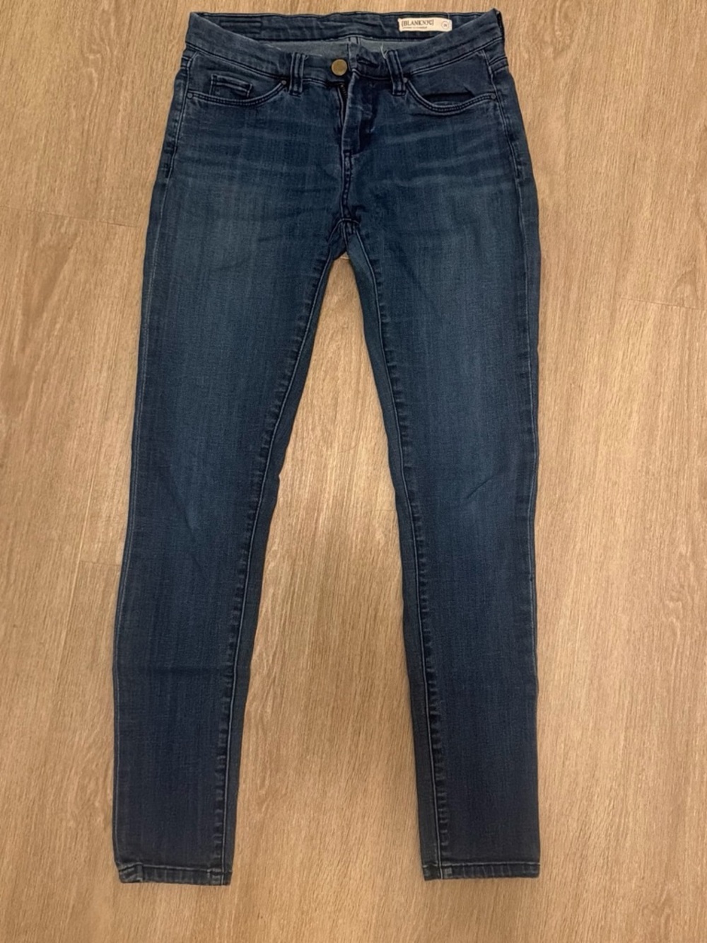 Blank NYC Dark Indigo Skinny Jeans